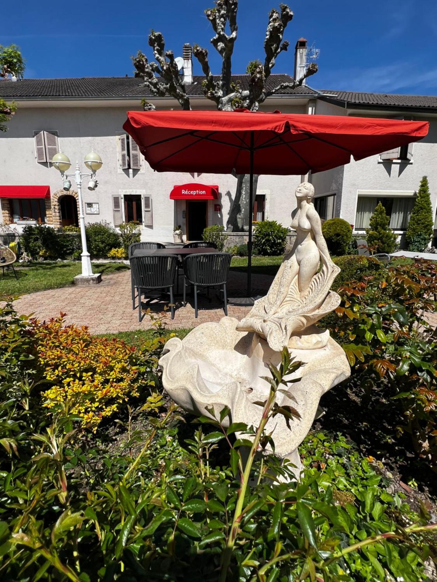 La Bonne Auberge Ségny Buitenkant foto